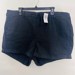 NWT Torrid 3.5” Pull-On Weekend Stretch Twill Stretch Short Deep Black 3X NEW